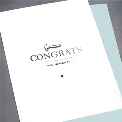 Congratulations " Hammer "  CG10 Greeting Card