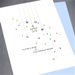 Congratulations " Star "  CG14 Greeting Card