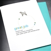 Employee Relations  " Dog "  EMP03 Greeting Card