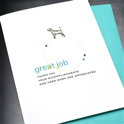 Employee Relations  " Dog "  EMP03 Greeting Card