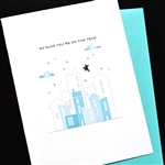 Employee Relations  " On The Team "  EMP07 Greeting Card