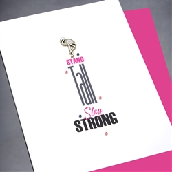 Encouragement  " Tall & Strong " EN33 Greeting Card