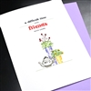 Encouragement  " Friends Who Care " EN49 Greeting Card
