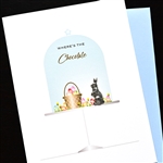 Easter  " Chocolate  "  ES38 Greeting Card