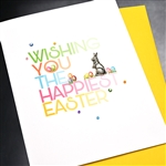 Easter  " Happiest Easter "  ES57 Greeting Card