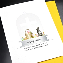 Easter  " Big Bunny "  ES76 Greeting Card