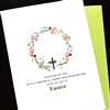 Easter  " Cross "  ES93 Greeting Card