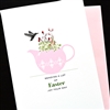 Easter  " Hummingbird  "  ES95 Greeting Card