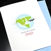 Father' Day  " World's Best "  FD123 Greeting Card