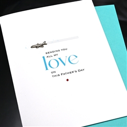 Father' Day  " All My Love "  FD124 Greeting Card