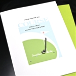Father' Day  " Golf "  FD126 Greeting Card