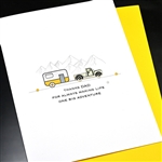 Father' Day  " Camper "  FD140 Greeting Card