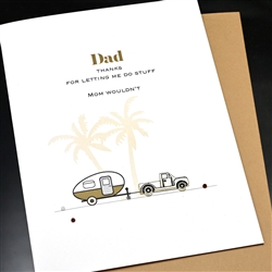 Father' Day  " Do Stuff "  FD142 Greeting Card
