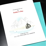 Father' Day  " Sailboat "  FD143 Greeting Card