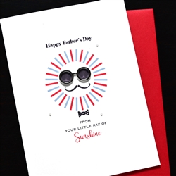 Father' Day  " Sunshine "  FD149 Greeting Card