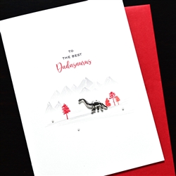 Father' Day  " Dadasaurus "  FD153 Greeting Card
