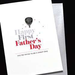 Father' Day  " First Father's Day "  FD163 Greeting Card