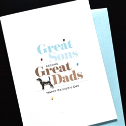 Father' Day  " First Father's Day "  FD164 Greeting Card