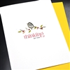 Thinking Of You " Bird "  FR180 Greeting Card