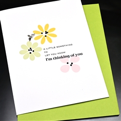 Thinking Of You " A Little Something "  FR194 Greeting Card