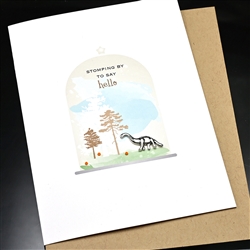 Friendship  " Dinosaur "  FR208 Greeting Card