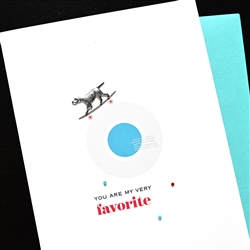 Friendship  " Very Favorite "  FR212 Greeting Card