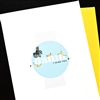 Friendship  " Miss You / Monkey "  FR215 Greeting Card