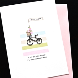 Thinking Of You " Hello There "  FR301 Greeting Card