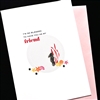 Friendship " Seahorse "  FR305 Greeting Card