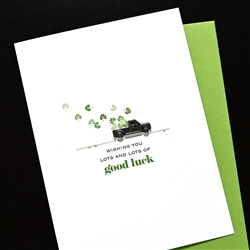 Good Luck  " Truck " GL17 Greeting Card