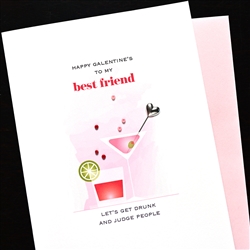 Valentine  " Silver Heart "  GVT02 Greeting Card