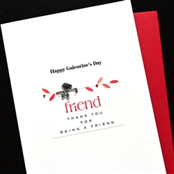 Valentine  " Birdie "  GVT03 Greeting Card