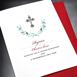 Christmas " Christ Is Born "  HD150 Greeting Card