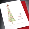 Christmas " Reindeer & Tree "  HD156 Greeting Card