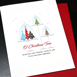 Christmas " O Christmas Tree "  HD227 Greeting Card