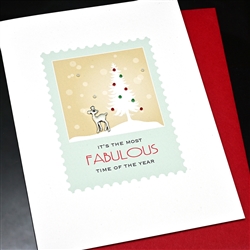 Christmas "Fabulous Time Of Year "  HD230 Greeting Card