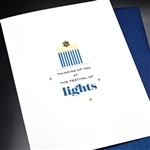 Hanukkah " Festival Of Lights "  HK13 Greeting Card
