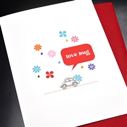 Love  " Love Bug "  LV148 Greeting Card