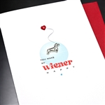 Love  " Weiner "  LV157 Greeting Card