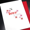 Love  " Love You "  LV162 Greeting Card