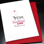 Love  " Finding You "  LV171 Greeting Card