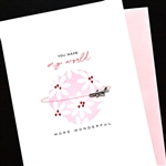 Love  " My World "  LV182 Greeting Card