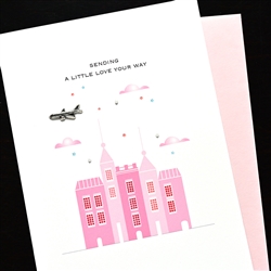 Love  " Sending Love "  LV183 Greeting Card