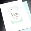 Love  " Found You "  LV53 Greeting Card