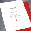 Love  " Love Me? "  LV60 Greeting Card