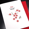Love / Friendship  " Life With Friends "  LVF18 Greeting Card