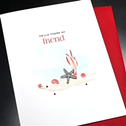 Love / Friendship  " Starfish "  LVF19 Greeting Card