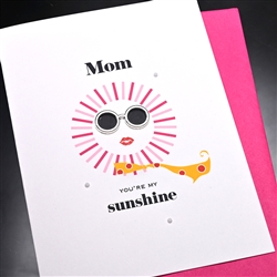 Mother's Day  " My Sunshine "  MD208 Greeting Card