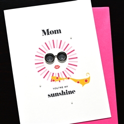 Mother's Day  " My Sunshine "  MD208 Greeting Card