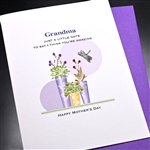 Mother's Day  "  Grandma "  MD219 Greeting Card